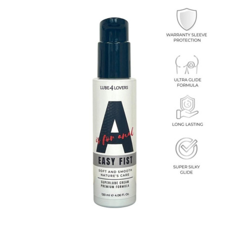 Lubrificante anale gel intimo a base d'acqua ultra glide lunga durata 120 ml