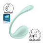 Vibratore indossabile in silicone stimolatore clitoride con app vibrazioni multiprogramma