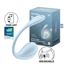 Vibratore vaginale stimolatore punto-g indossabile in silicone con bluetooth multiprogramma