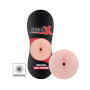 Masturbatore realistico per pene ano penetrabile vibrante sextoys per lui