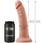 Strap on imbragatura con dildo e bullet vibrante con orologio warchme size L in silicone sextoys per coppie