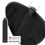 Strap on imbragatura con dildo e bullet vibrante con orologio warchme size L in silicone sextoys per coppie
