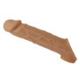 Guaina indossabile prolunga per pene realistica in silicone sextoys per coppie