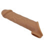 Guaina indossabile prolunga per pene realistica in silicone sextoys per coppie