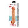 Guaina indossabile prolunga per pene realistica in silicone sextoys per coppie