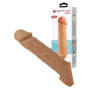 Guaina indossabile prolunga per pene realistica in silicone sextoys per coppie