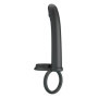 Pene indossabile stimolatore vaginale anale in silicone con anelli fallici sextoys per coppie