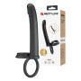 Pene indossabile stimolatore vaginale anale in silicone con anelli fallici sextoys per coppie