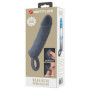Guaina prolunga per pene realistica stimolatore flessibile con anello fallico impermeabile