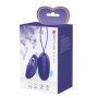Ovetto vibrante stimolatore clitoride vaginale in silicone ricaricabile con telecomando ideale per coppie