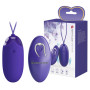 Ovetto vibrante stimolatore clitoride vaginale in silicone ricaricabile con telecomando ideale per coppie