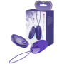 Ovetto vibrante stimolatore clitoride vaginale in silicone ricaricabile con telecomando ideale per coppie