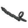 Dildo strap-on con anelli fallici in silicone doopio stimolatore vaginale anale sextoys per coppie