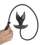 Vibratore anale gonfiabile in silicone ricaricabile con pompa stimolatore anale