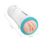Masturbatore vagina finta automatico multiprogramma stimolatore pene con sexy talk
