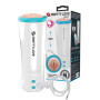 Masturbatore vagina finta automatico multiprogramma stimolatore pene con sexy talk