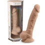 Dildo vibrante in silicone con testicoli super realistico con telecomando stimolatore anale vaginale silexd