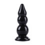 Plug anale con ventosa bullplug stimolatore anale xxl 23 cm