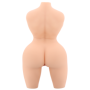 Masturbatore realistico busto femminile con ano e vagina penetrabile sextoys per lui