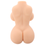 Masturbatore realistico per pene busto femminile con vagina e ano penetrabile sextoys maschile