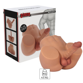 Masturbatore reastico stimolatore vaginale anale fallo xxl sexytoys per lei