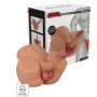 Masturbatore reastico stimolatore vaginale anale fallo xxl sexytoys per lei