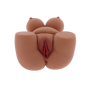 Masturbatore maschile stimolatore pene busto femminile xxl con vagina e ano penetrabili