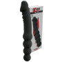 Dildo anale doppio in silicone fallo vibrante stimolatore anale per lei ricaricabile