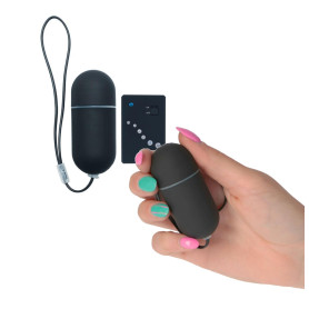 Ovetto vibrante con telecomando stimolatore vaginale ideale per coppie