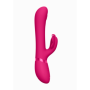 Vibratore rabbit stimolatore clitoride in silicone dildo per lei ricaricabile con 4 testine incluse