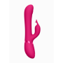 Vibratore rabbit stimolatore clitoride in silicone dildo per lei ricaricabile con 4 testine incluse