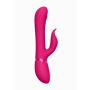 Vibratore rabbit stimolatore clitoride in silicone dildo per lei ricaricabile con 4 testine incluse