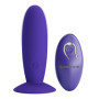 Vibratore anale in silicone con ventosa stimolatore anale con telecomando sextoys per lei