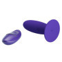 Vibratore anale in silicone con ventosa stimolatore anale con telecomando sextoys per lei