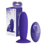 Vibratore anale in silicone con ventosa stimolatore anale con telecomando sextoys per lei