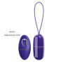 Ovetto vibrante multiprogramma con telecomando stimolatore vaginale sextoys ideale per coppie sexy