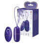 Ovetto vibrante multiprogramma con telecomando stimolatore vaginale sextoys ideale per coppie sexy