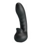 Vibratore doppio stimolatore clitoride vaginale indossabile in silicone ricaricabile