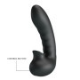 Vibratore doppio stimolatore clitoride vaginale indossabile in silicone ricaricabile