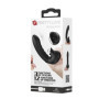 Vibratore doppio stimolatore clitoride vaginale indossabile in silicone ricaricabile