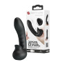Vibratore doppio stimolatore clitoride vaginale indossabile in silicone ricaricabile