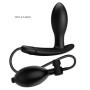Plug anale gonfiabile in silicone stimolatore indossabileanale sextoys per coppie fetish