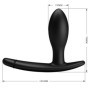 Plug anale gonfiabile in silicone stimolatore indossabileanale sextoys per coppie fetish