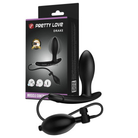 Plug anale gonfiabile in silicone stimolatore indossabileanale sextoys per coppie fetish