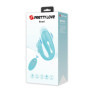 vibratore indossabile stimolatore clitoride vaginale in silicone con telecomando sextoys per coppie