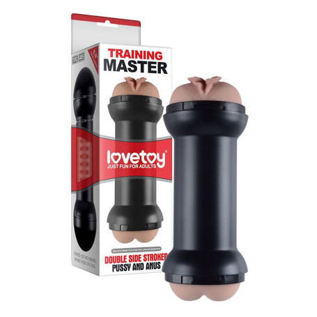 Masturbatore con ano e vagina penetrabile realistica stimolatore maschile hot