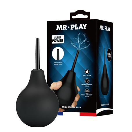 Doccia anale intima in silicone super power stimolatore anale unisex