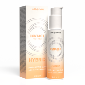 Lubrificante gel intimo anale hybrid lunga durata per lei