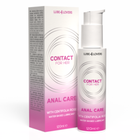 Lubrificante anale intimo a base d'acqua idratante naturale nuova formula 120 ml per lei