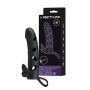 Guaina indossabile per pene in silicone con bullet vibrante per lei sextoys in silicone per coppie